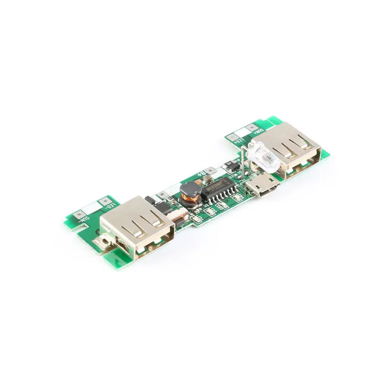 USB 5V 2A Mobile Phone Power Bank Charger PCB Board Module For 18650 Battery Z17 Drop ship