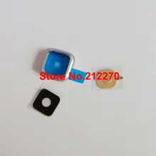 Yuyond 100 компл./лот Камера Стекло крышка объектива с Рамки Запчасти для авто для Samsung Galaxy S5 I9600 G900 g9005