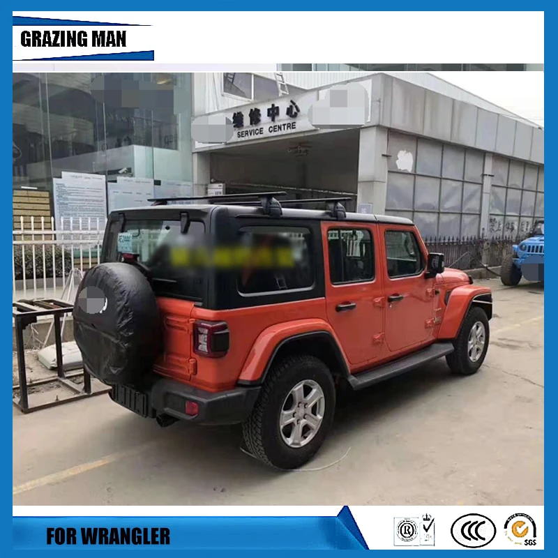 

For Jeep Wrangler cross bar luggage carrier bar cross beam roof rail thicken aluminum alloy Original type B40