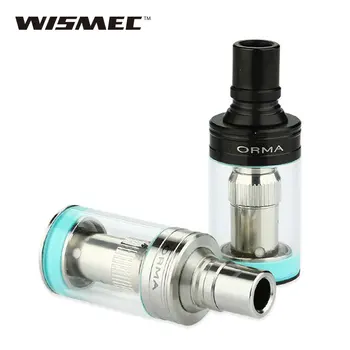 

Sale! Original WISMEC ORMA Tank Atomizer 3.5ml e-liquid Filling Top Airflow Control DS NC/DS Dual 0.25ohm Electronic Cigarette
