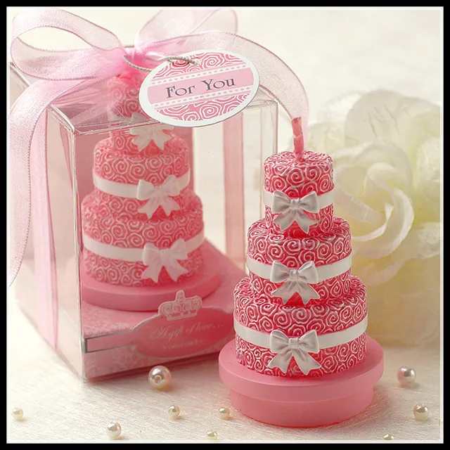 Cake Shape Candle Birthday Candle Cake Decor Birthday Wedding Cake