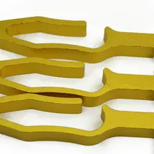 3x Универсальный Алюминий сплав Gap кабель Линия, Застежка Клип зажим ATV мотоцикла велосипеда