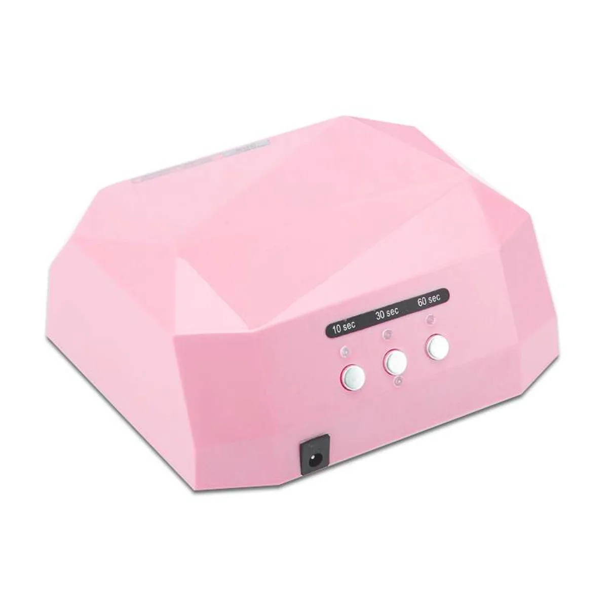 36W Nail Dryer Diamond Shaped LED UV Lamp Nail Lamp LED& CCFL Curing for UV Gel Nail Polish Nail Art Manicure Tools 110-240v - Цвет: Розовый