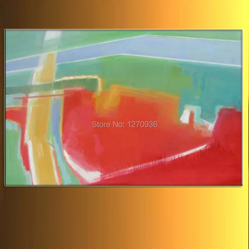 

Top Sale Oil Painting Abstract Landscape 100% Handmade Canvas Painting on Canvas Hand-painted Abstract Painting for Wall Decor
