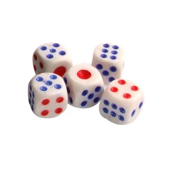 

New KTV Pub Casino Party Game Toy Plastic Shaking Dice Cup Box with 5 Pcs Dices