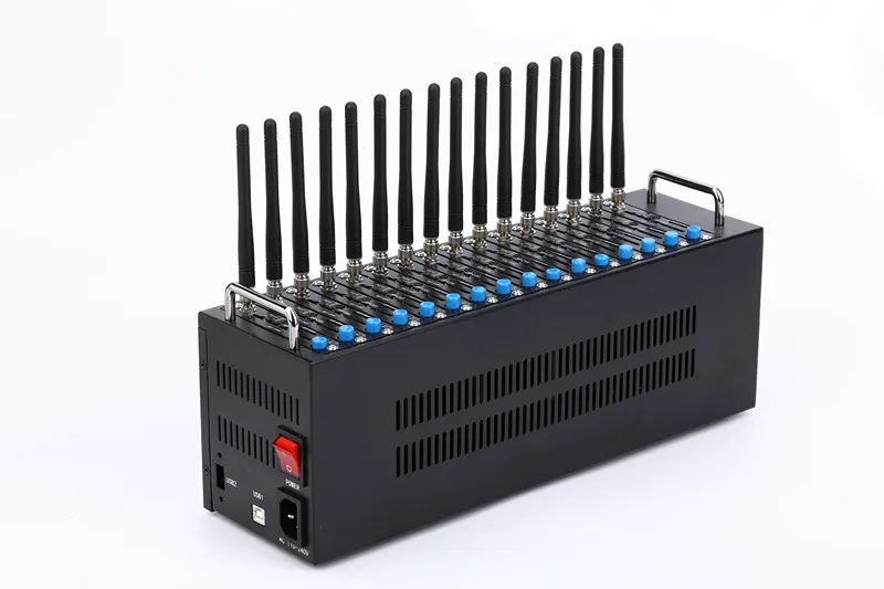 

best selling 16 port gsm modem pool simcom 3G sms modem 16 port sim5360A/E/J