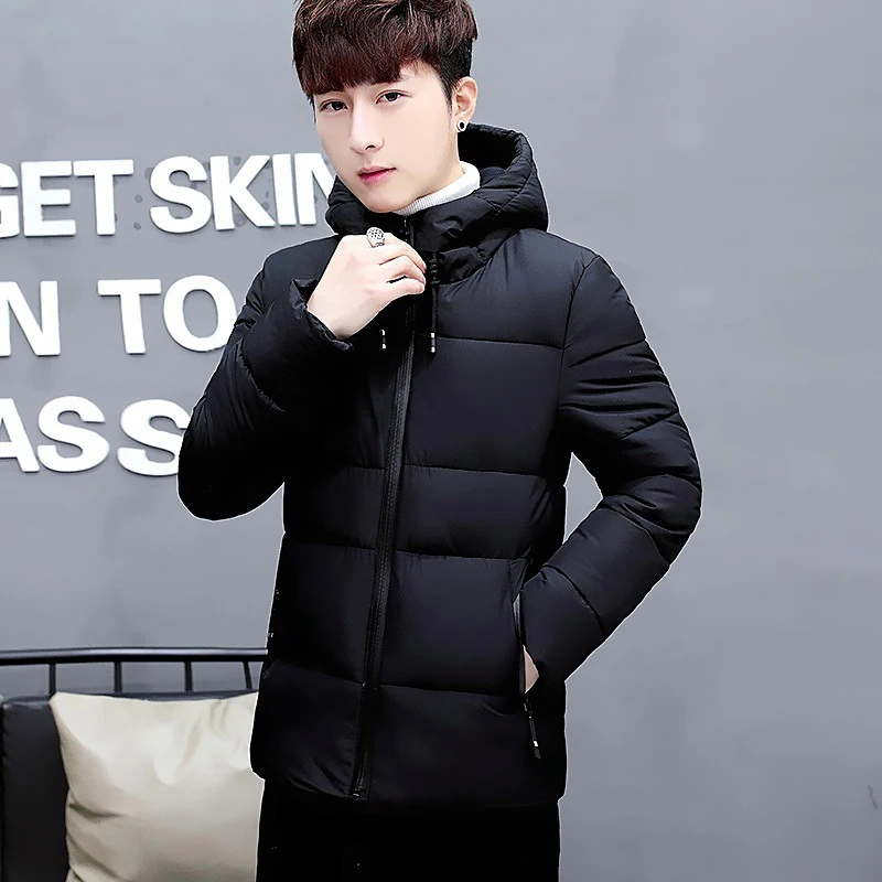 

North Winter Men Down Jacket Clothing Hoodies Mens Coat Male Parka Overcoat Face Windproof Plus Size 4XL Clothes Roupa Masculina