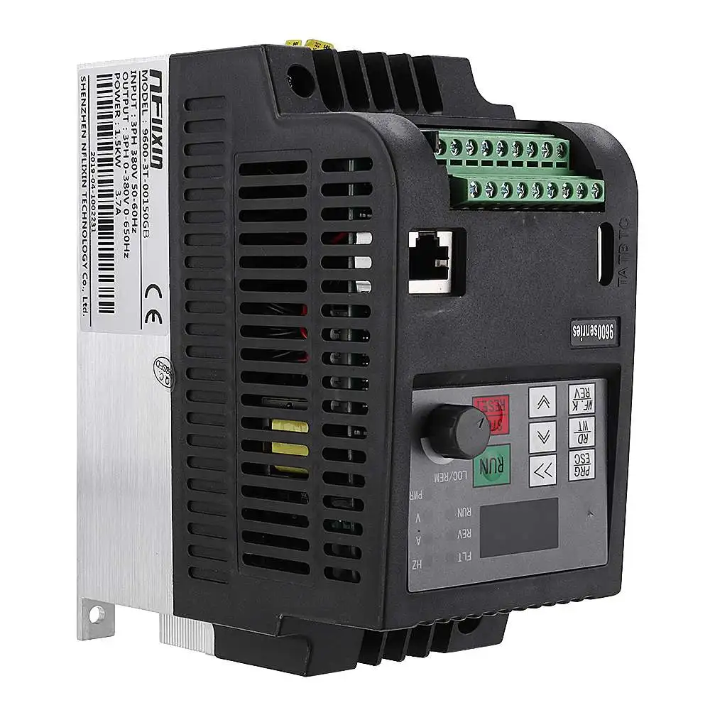

AC 220V Frequency Converter 1.5KW/2.2KW Variable Frequency Drive Converter VFD Speed Controller Converter
