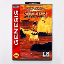 Samurai Shodown игры Картридж 16 бит MD карточная игра с коробку для Sega Mega Drive для Genesis