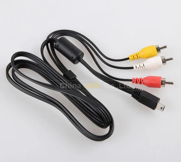 

50PCS/Lot CAN0N SX50 HS G1X G16 700D 60D 600D Audio Video Mini USB to RCA Cable