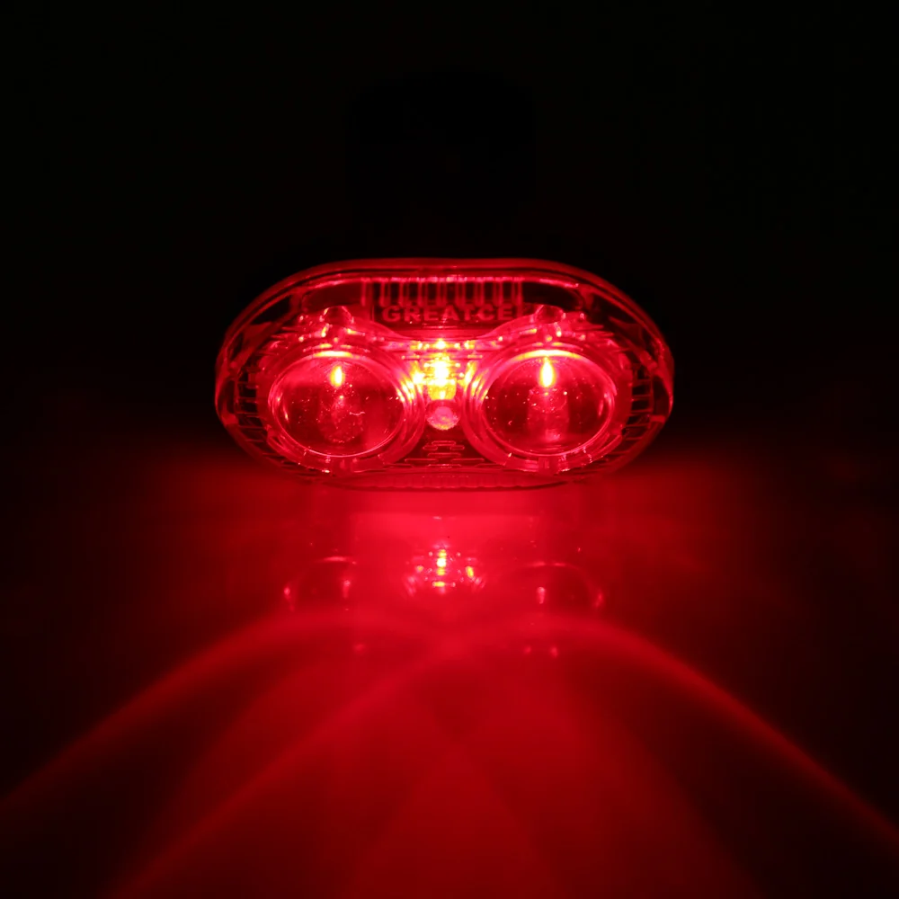 Top Super Bright 3 Modes 3 LED Bicycle Lights Bike Tail Light Rear Lamp Safty Warning Taillight Bike Accessories 2019 NEW 4