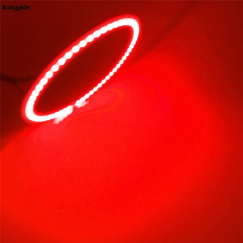 led angel eyes halo ring light 2pcs White 60MM COB LED Angel Eyes