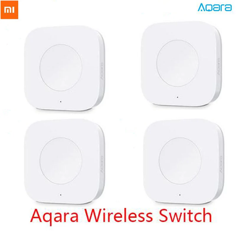 

Xiaomi Aqara Smart Multi-Functional Intelligent Wireless Switch Key Built In Gyro Function Work With Android IOS mihoue APP D5#