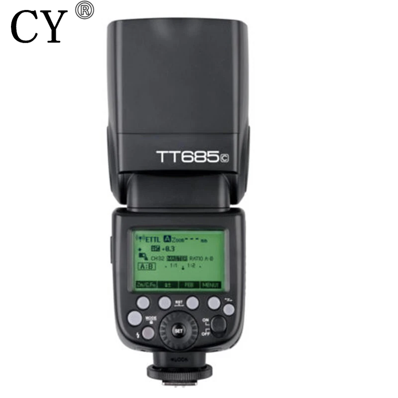 Godox TT685C Wireless 2.4G E TTL HSS 1/8000 Flash Speedlite for Canon