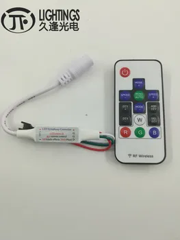 

100pcs DC5-24V 2048Pixels 300 Kinds of Changes RGB LED Symphony Controller 14Key RF Wireless Remote for 5V WS2812B 12V WS2811
