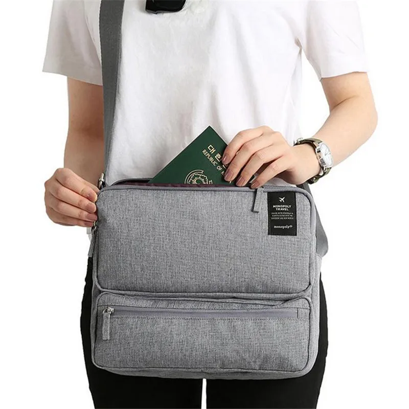 Дорожная сумка на одно плечо, многослойный рюкзак для карт, новая многослойная сумка на плечо для ноутбука, 6 цветов, плечевой ремень, для путешествий