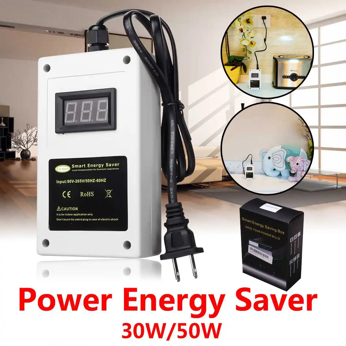 30KW цифровое напряжение энергосбережение для домашнего офиса умная экономия электроэнергии