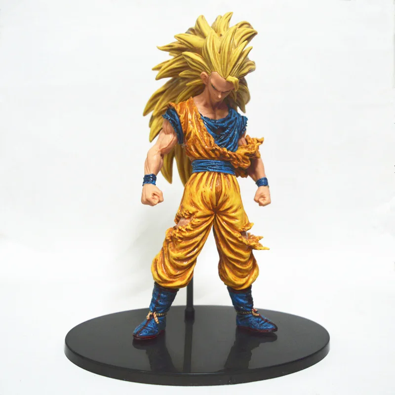Dragon Ball Z Super Saiyan 3 Goku Big Size Figures Manga Bandai Dragonball Pvc A