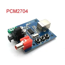 PCM2704 USB DAC для S/PDIF декодер звуковой карты плата 3,5 мм выход F/PC 2 канала аналоговый выход