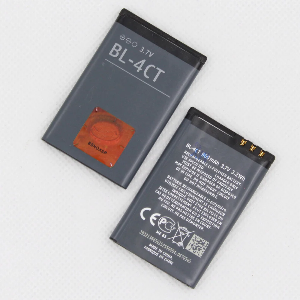 ISUNOO BL 4CT телефон Батарея для NOKIA 5310 6700S X3 00 7230 7310C 5630 2720 2720A 7210C 6600F 860 мАч Мобильный