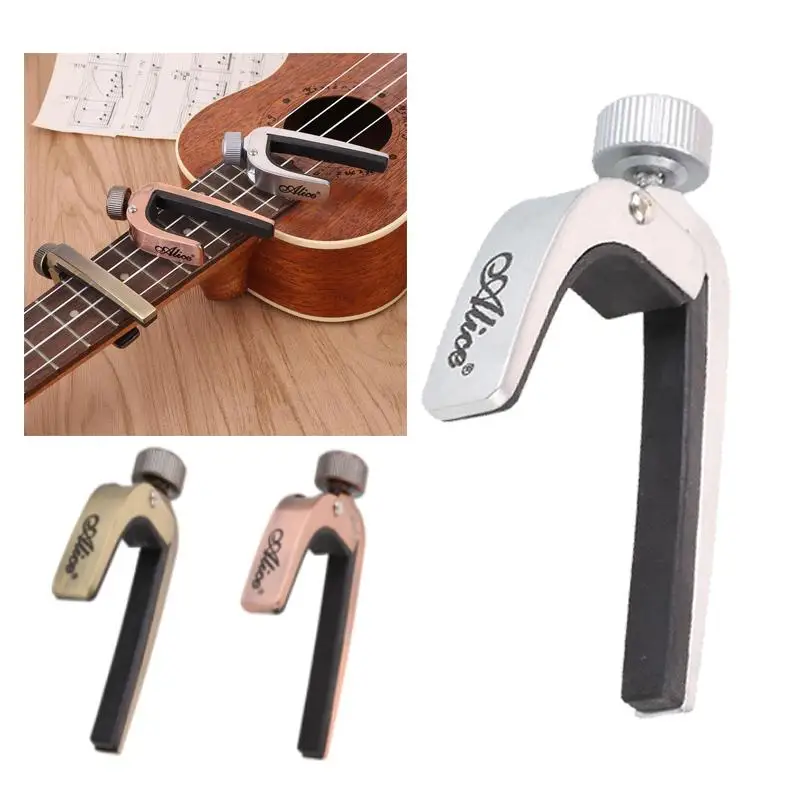 A007J Adjustable Roller Metal Guitar Capo Clamp For Acoustic Electric