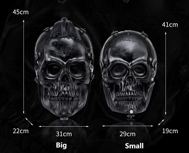 Мужской рюкзак в стиле панк с объемным черепом уличная мода хип хоп веселая