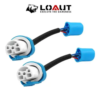 

Connector 9007 Ceramic Wire Harness Adpters Plug Cable Headlight Connector Extension