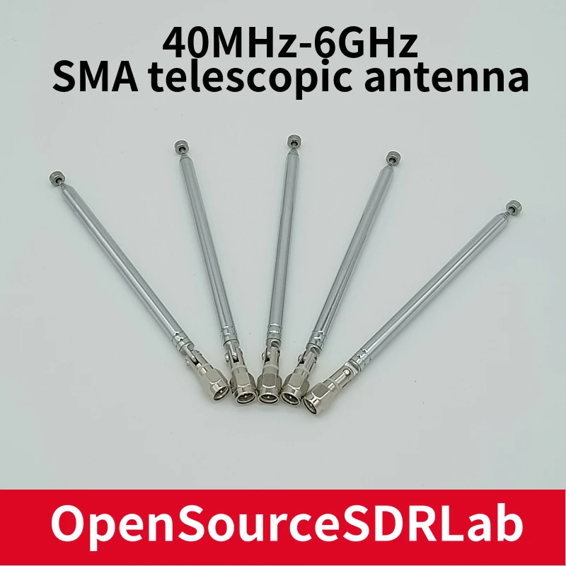 40 МГц-6 ГГц стержень SMA Антенна для HackRF