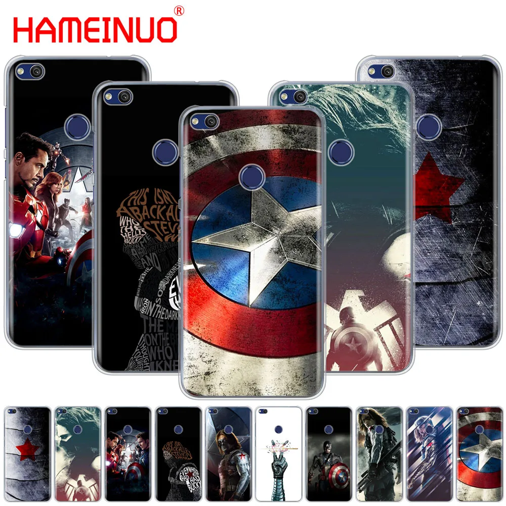 

HAMEINUO Bucky Barnes Cover phone Case for huawei Ascend P7 P8 P9 P10 P20 lite plus pro G9 G8 G7 2017