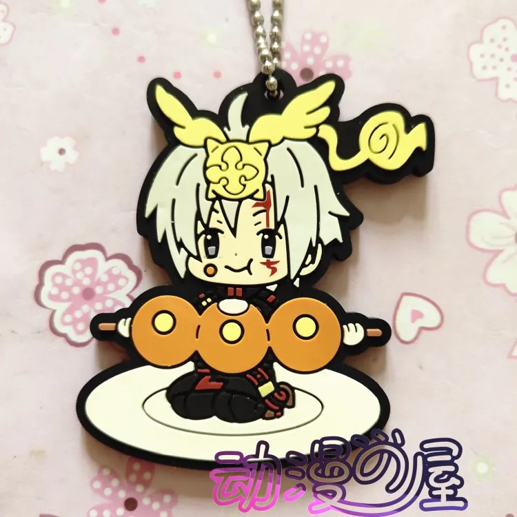 D.Gray man Оригинальные японские аниме фигурки резиновые силиконовые с приятным