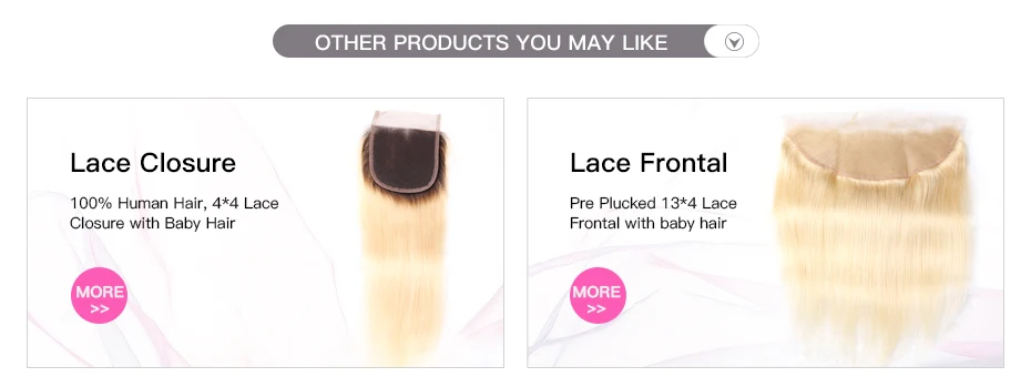 blonde human hair bundles (8)