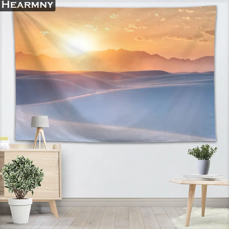 HEARMNY пустыня настенный гобелен простыни домашние декоративные гобелены пляжное полотенце Йога коврик одеяло, скатерть настенный гобелен - Цвет: 5
