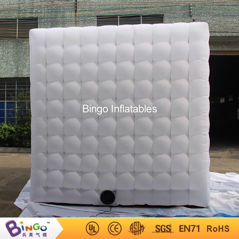  Free Delivery inflatable photo booth tent type 3X3X3 Meters LED lighting blow up cube photo booth w