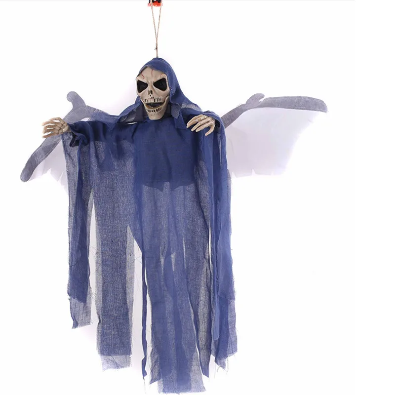 

Halloween Hanging Decoration Voice Control Ghost Party Decoration Electric Ghost Halloween Horror Home Decoration Accessories