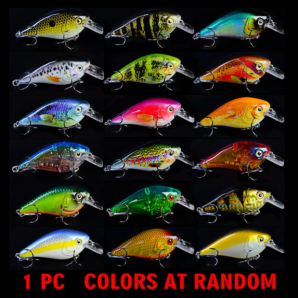 2018 Новый 1 шт. COMDABA Crankbait рыбалка жесткий приманку 3D глаза 12 5 г-0 44 унц./7 35 см- 2 89 "с 6