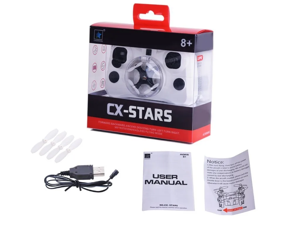 Cheerson CX-STARS самая маленькая в мире камера Drone 2,4 ГГц 4CH 6-осевой Мини RC дронов RC Quadcopter RTF