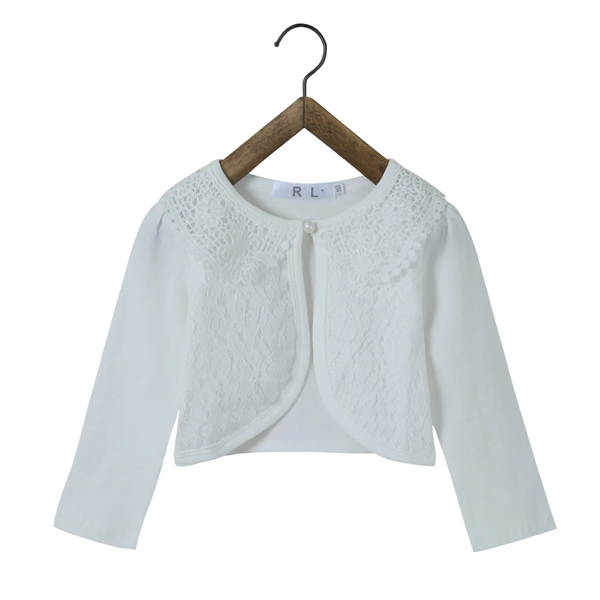 2019 Girls Jacket for Party Pink Sweet Casual Wedding Wear Girls Cardigan Sweater Shrug Girls 1 2 3 4 6 8 10 11 Years 175002