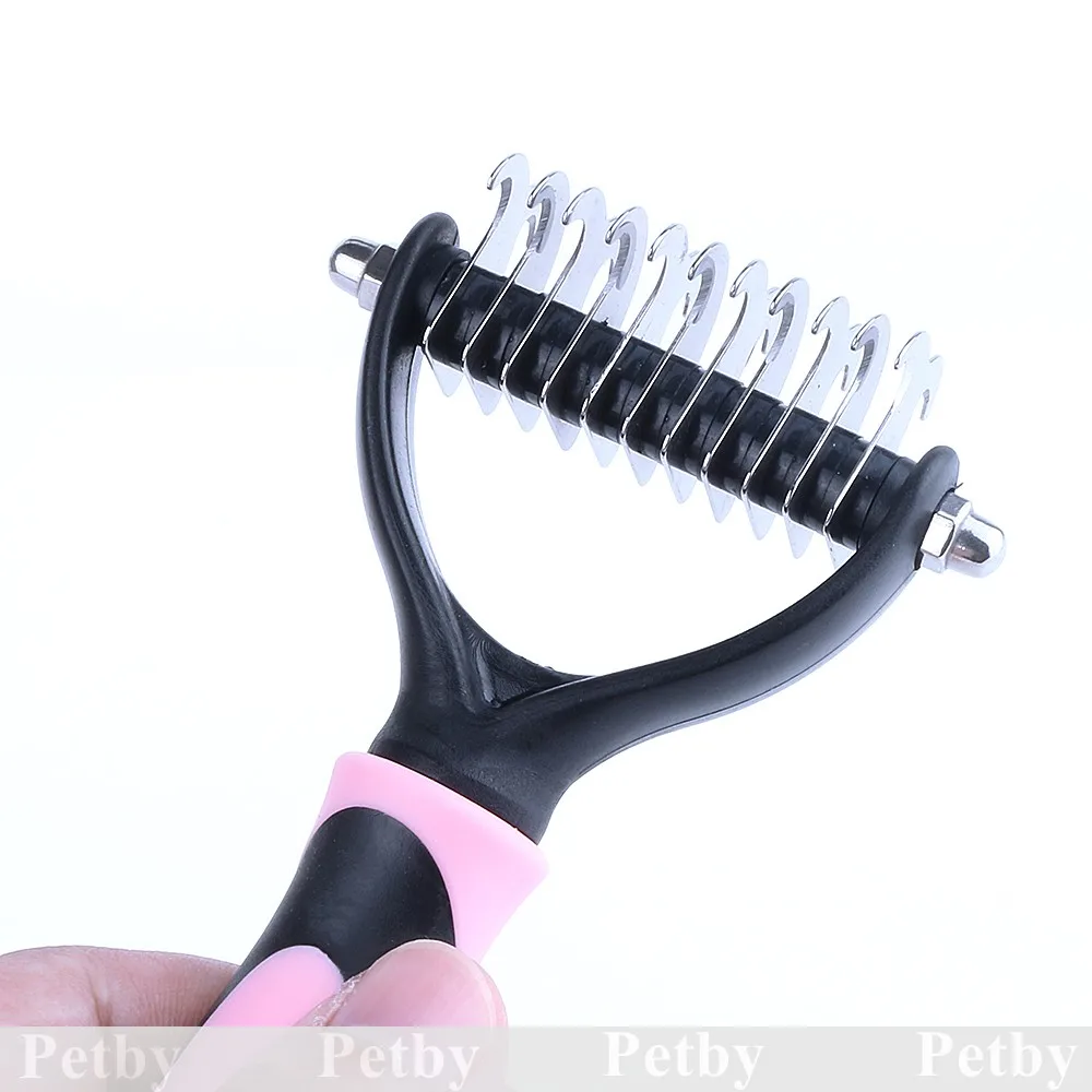 Dog Pet Dematting Grooming Deshedding Trimmer Tool Hair Thinning