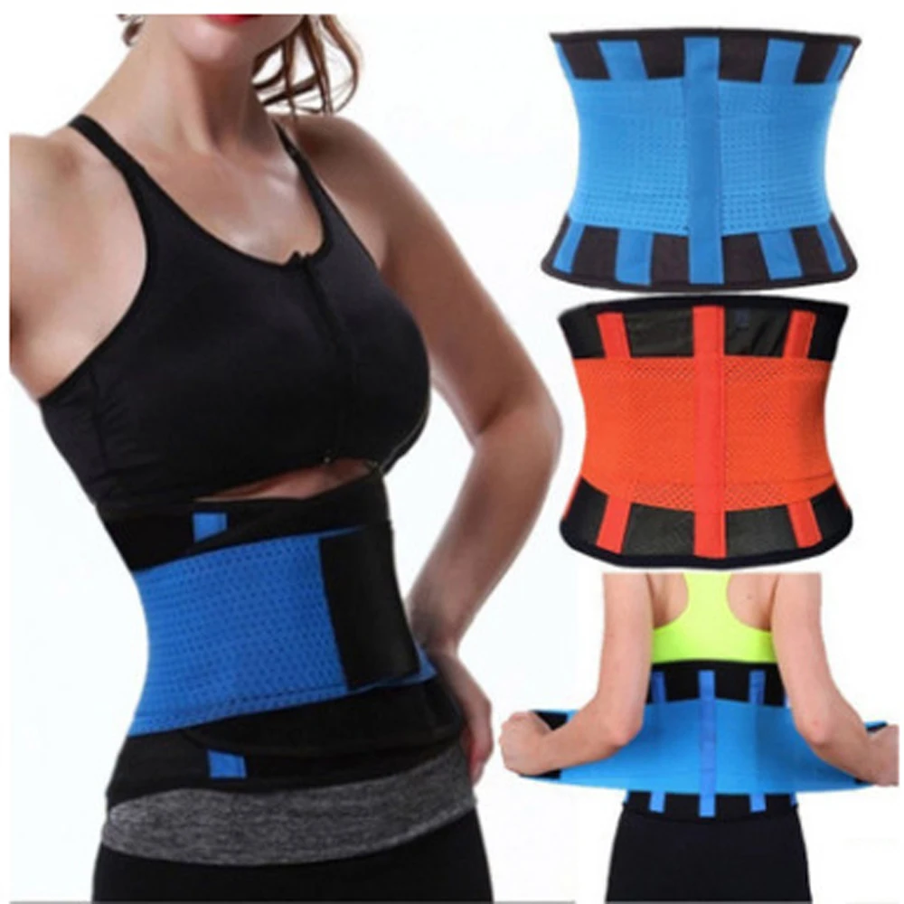 

Men Women Corset Power Belt Slimming Belt Gym Sweating Fat Burning Postpartum Tummy Body Waist Trainer Modeling Strap Shaper