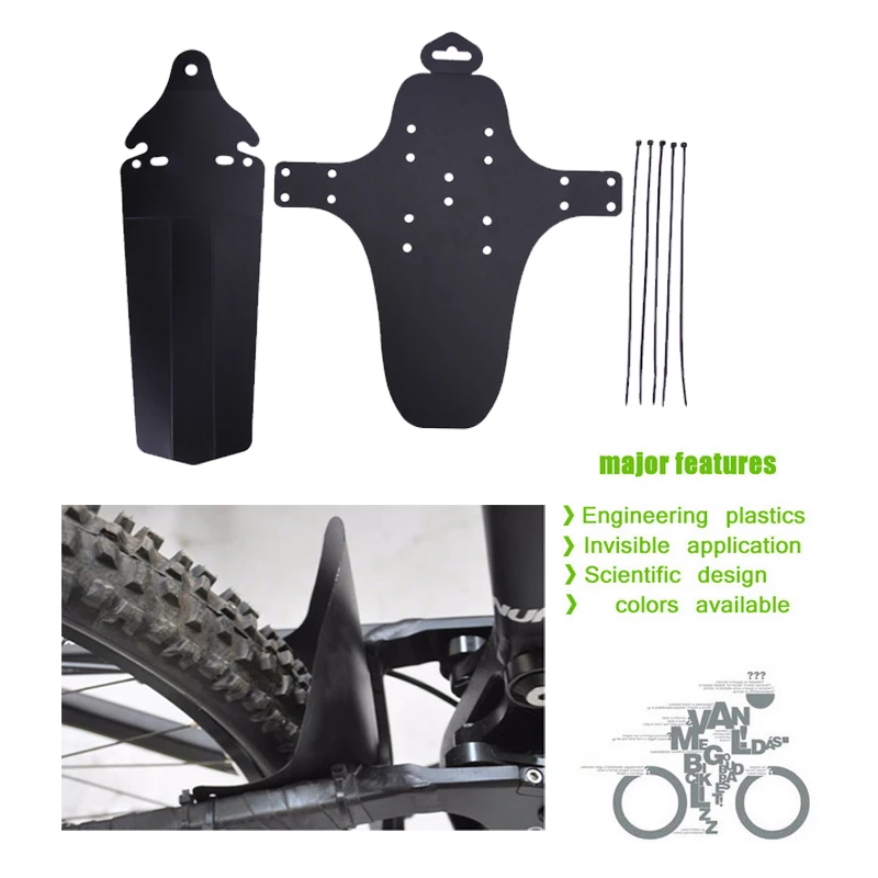 2 шт. MTB дорожный велосипед крылья для велосипеда переднее крыло для горного велосипеда Аксессуары для велосипеда велосипед крылья велосипедные части