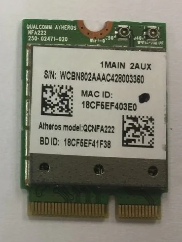 Новинка SSA для Atheros QCNFA222 NGFF 802.11a/b/g/n Wifi беспроводной карты Bluetooth 4 0 AR5BWB222 ACER |
