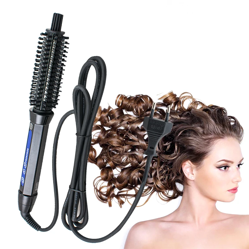 2017 Best Sale!!! Professional Iron Spin Salon Hot Air Hair Brush Style