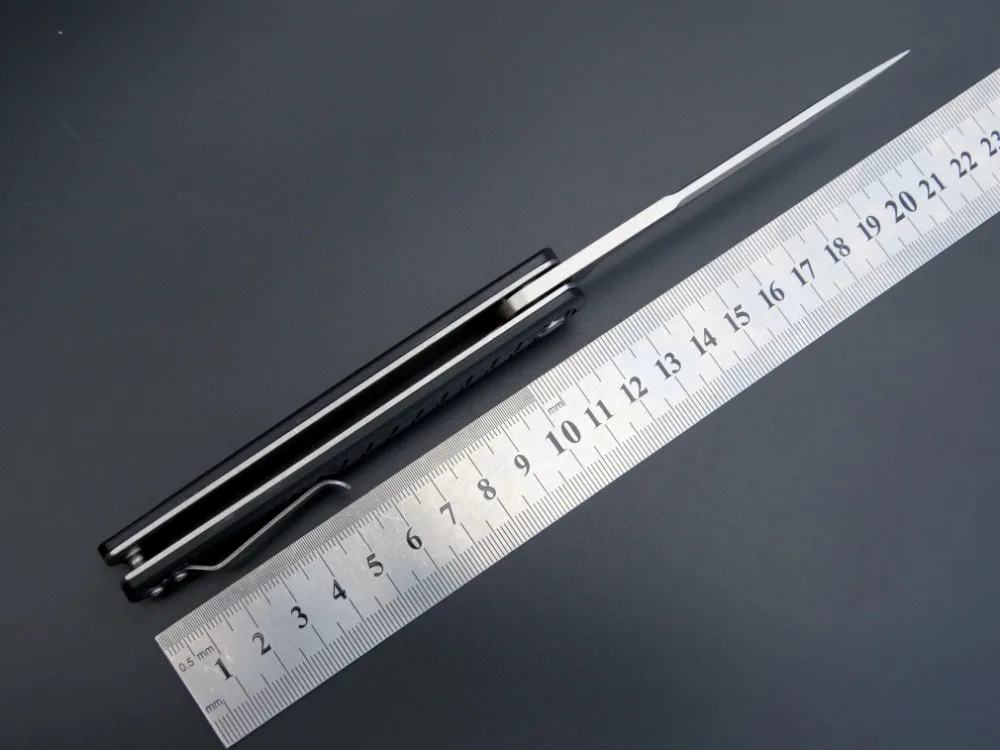 Складной нож Eafengrow EF16 D2 стальное лезвие+ G10 Ручка для кемпинга, выживания, тактический нож, охотничий нож, инструмент для повседневного использования