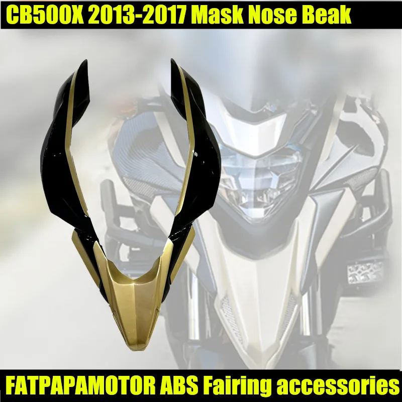 HONDA CB500 X 2013-2017 UPPER FRONT NOSE COWL FAIRING MASK FENDER HEAD LIGHT HONDA CB500 X 2013-2017 UPPER FRONT NOSE COWL FAIRING MASK FENDER HEAD LIGHT