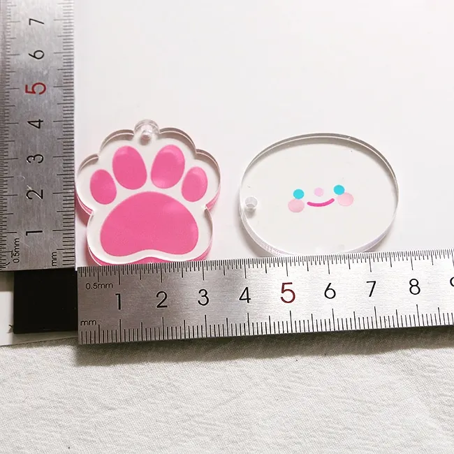 Брелок Fortune Neko с котенком счастливая кошка лапа акриловые подвесные брелоки