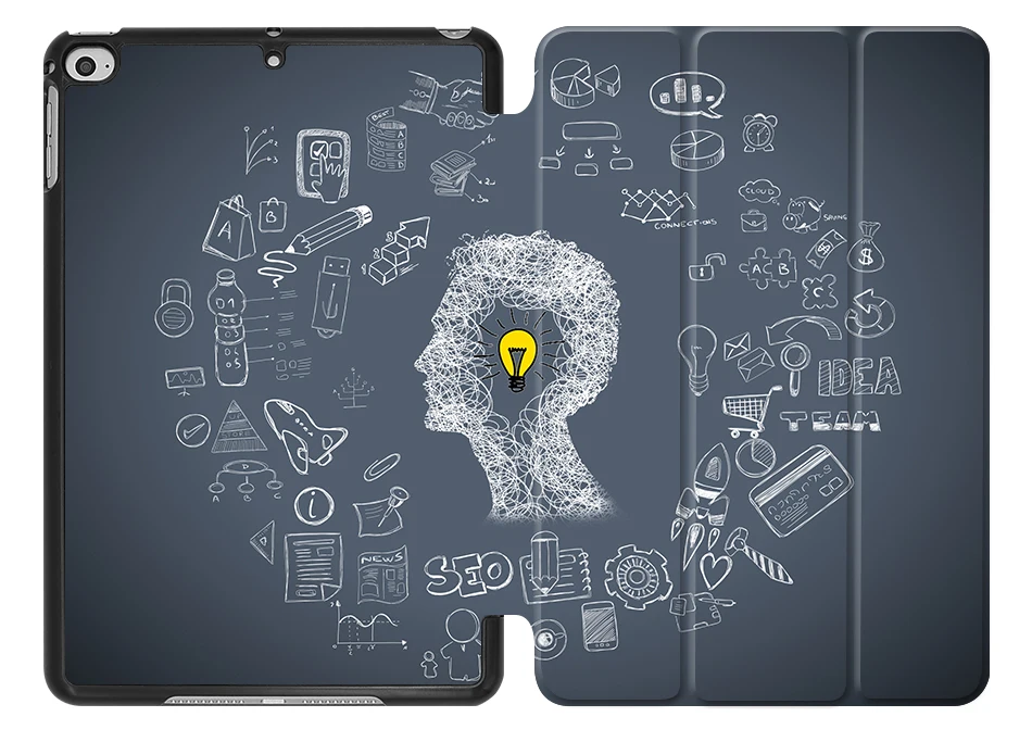Чехол MTT для iPad Mini 5, 7,9 дюймов, из искусственной кожи, откидная подставка, умный чехол для iPad Mini 4, 7,9 дюймов, Автоматический Режим сна/пробуждения, чехол для планшета