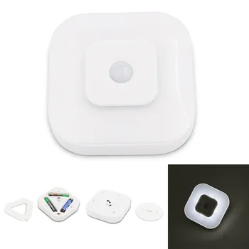 

Motion Sensor Night Light Potable 10 LED Closet Lights Battery Powered Wireless Cabinet IR Infrared Motion Detector Wall Lamp