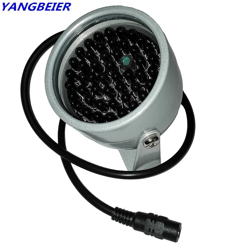 

Ybr Dome Waterproof Invisible Ir Illuminator Fill Assist Night Vision 940NM Infrared 48 LED IR Light For Cctv Security Camera
