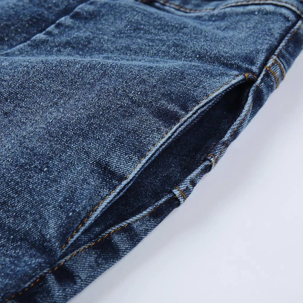 Джинсы с высокой талией женские уличные повязки джинсовые большие размеры джинсы Femme узкие брюки женские узкие джинсы
