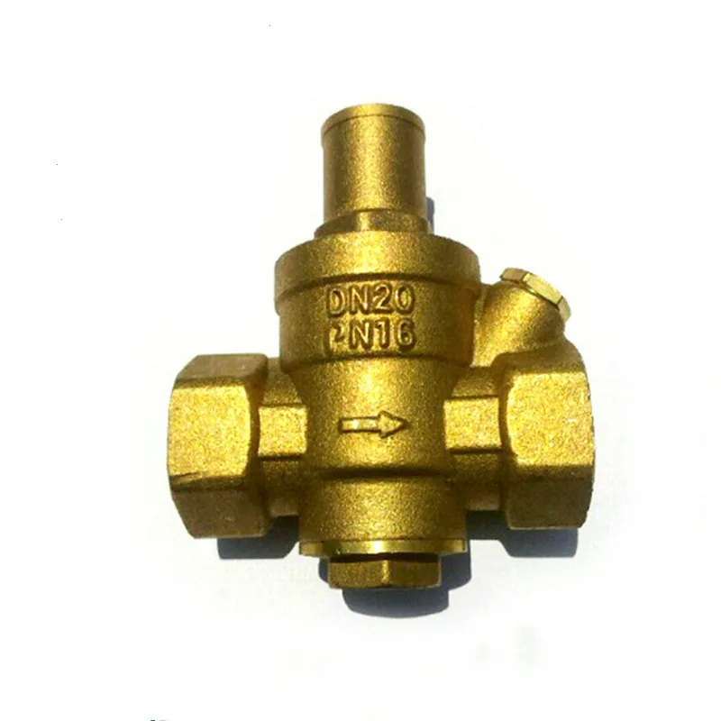 Brass DN20  3/4 water pressure regulator without Gauge,pressure maintaining valve,Tap water pressure reducing valv